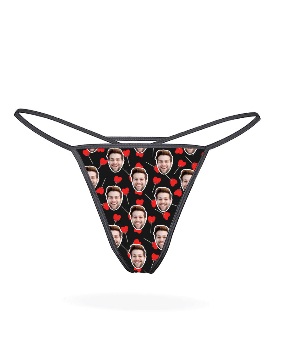 Heart Lollipops Thong