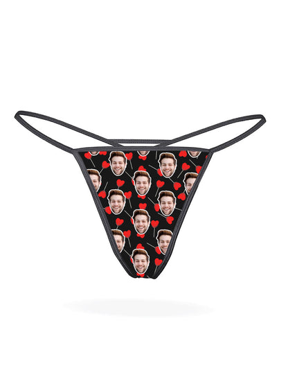 Heart Lollipops Thong