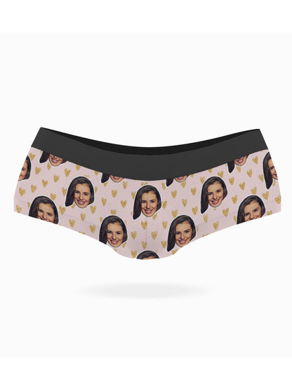 Face Hearts Knickers