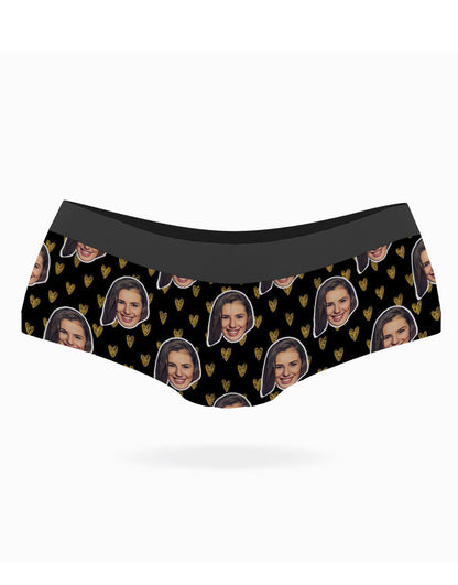 Face Hearts Knickers