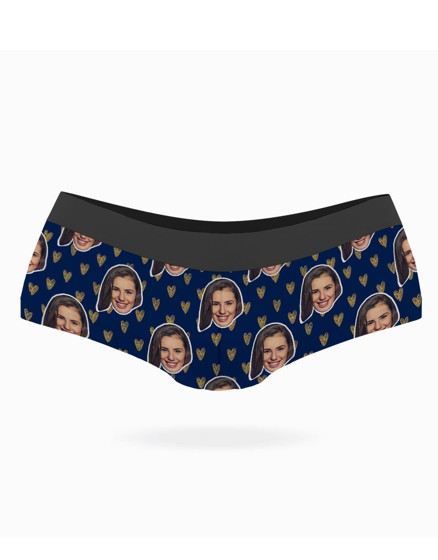 Face Hearts Knickers