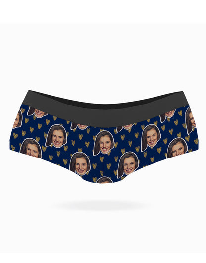Face Hearts Knickers