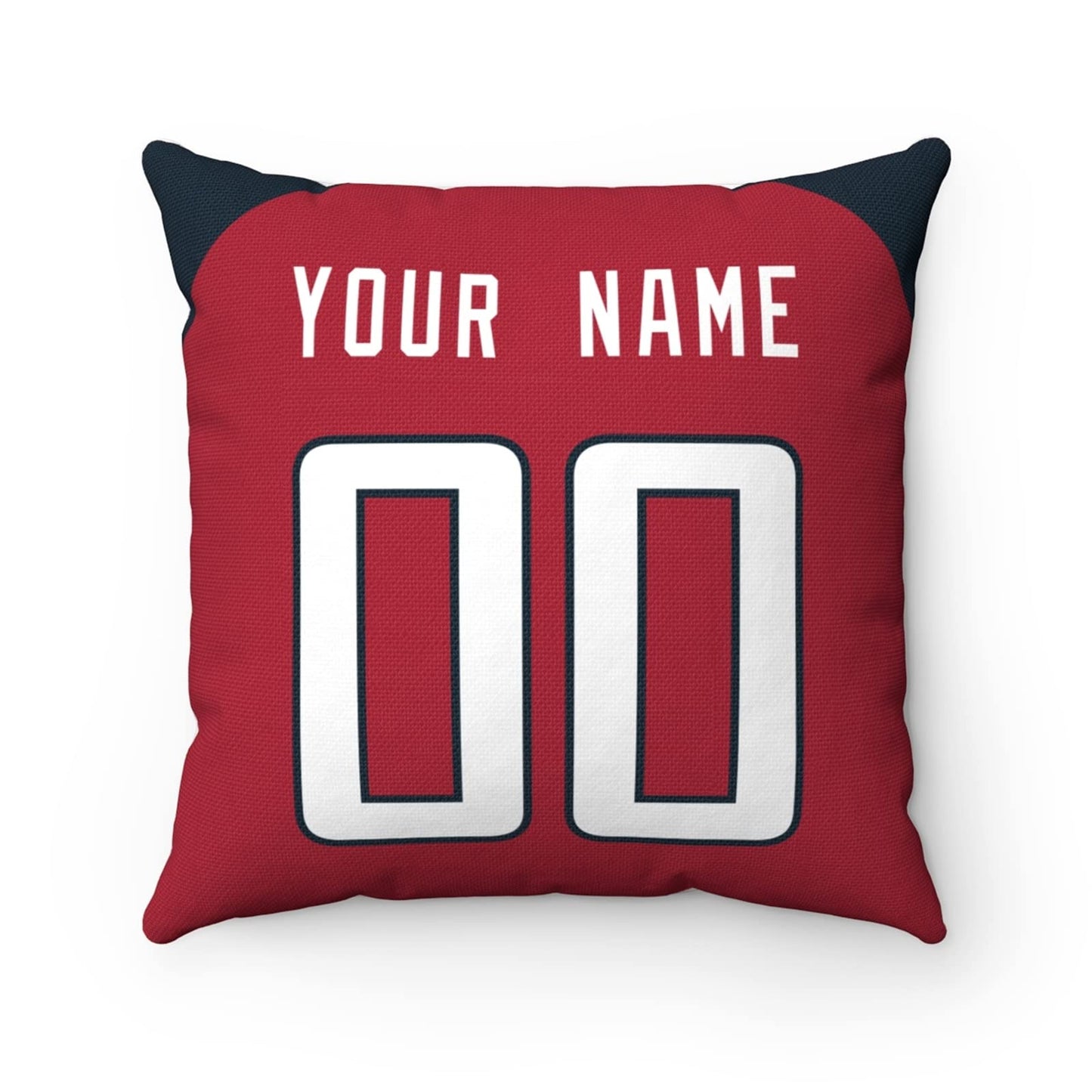 Throw Pillow Houston Custom Any Name and Number