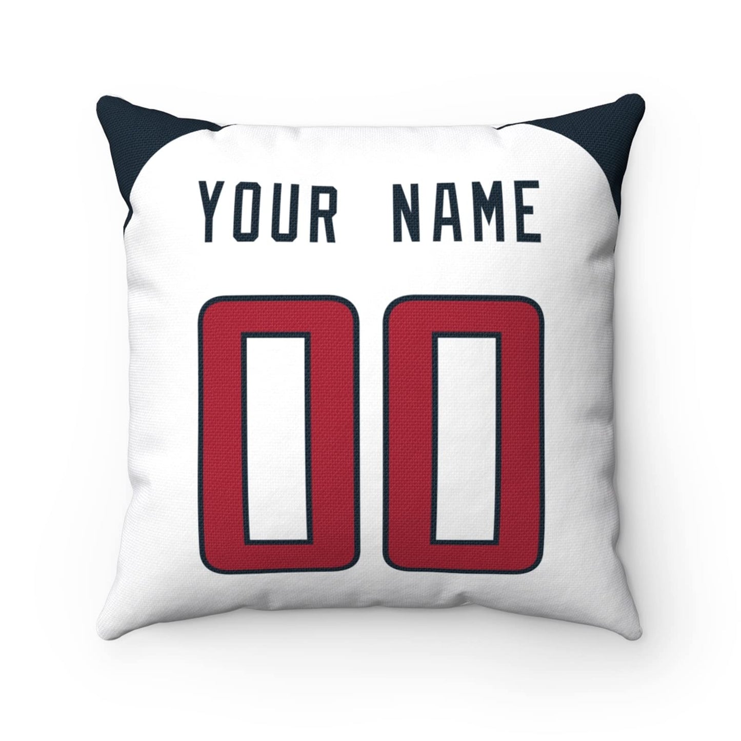 Throw Pillow Houston Custom Any Name and Number