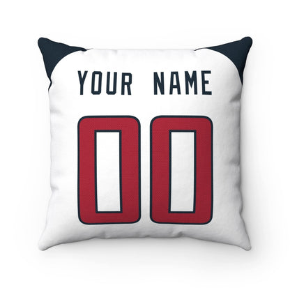 Throw Pillow Houston Custom Any Name and Number