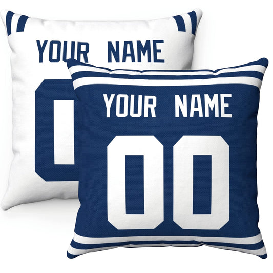 Throw Pillow Indianapolis Custom Any Name and Number