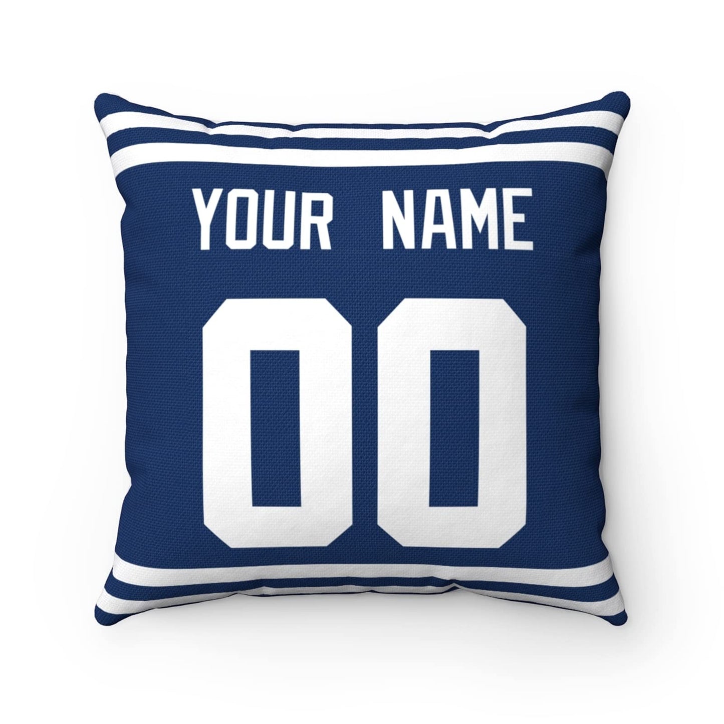 Throw Pillow Indianapolis Custom Any Name and Number
