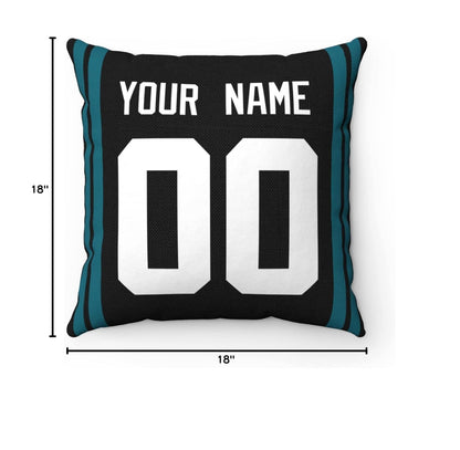Throw Pillow Jacksonville Custom Any Name and Number