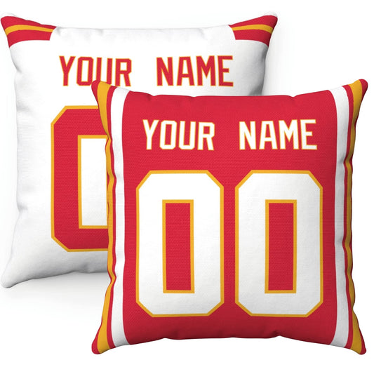 Throw Pillow Kansas Custom Any Name and Number
