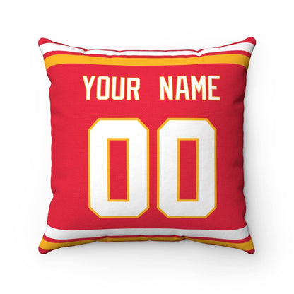 Throw Pillow Kansas Custom Any Name and Number