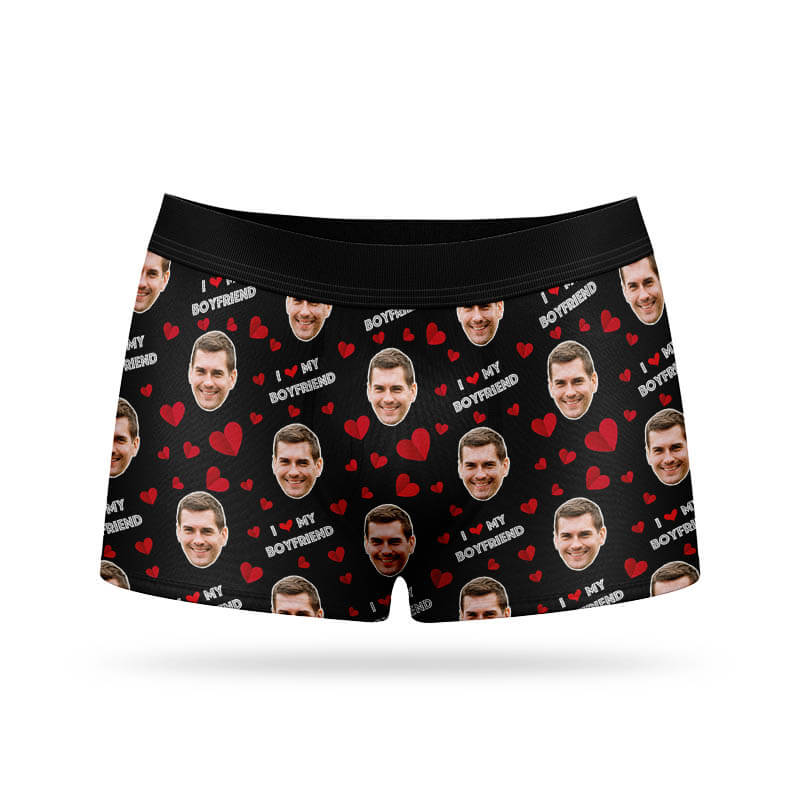 I Love My Boyfriend Boxers
