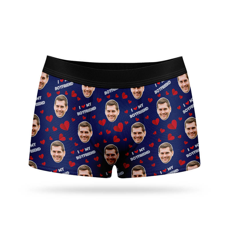 I Love My Boyfriend Boxers