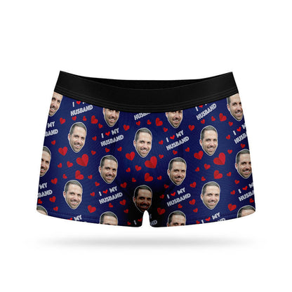 I Love My Husband Boxers