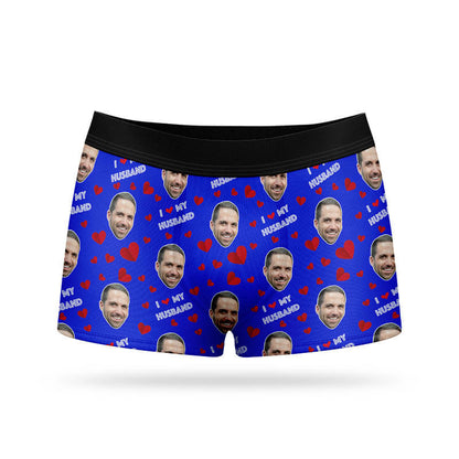 I Love My Husband Boxers