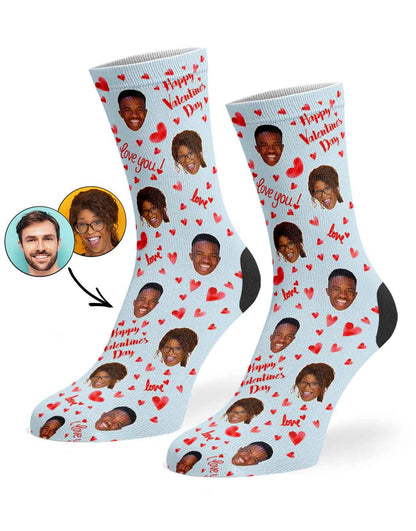 Happy Valentines Socks