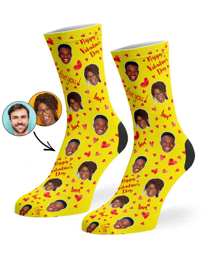 Happy Valentines Socks