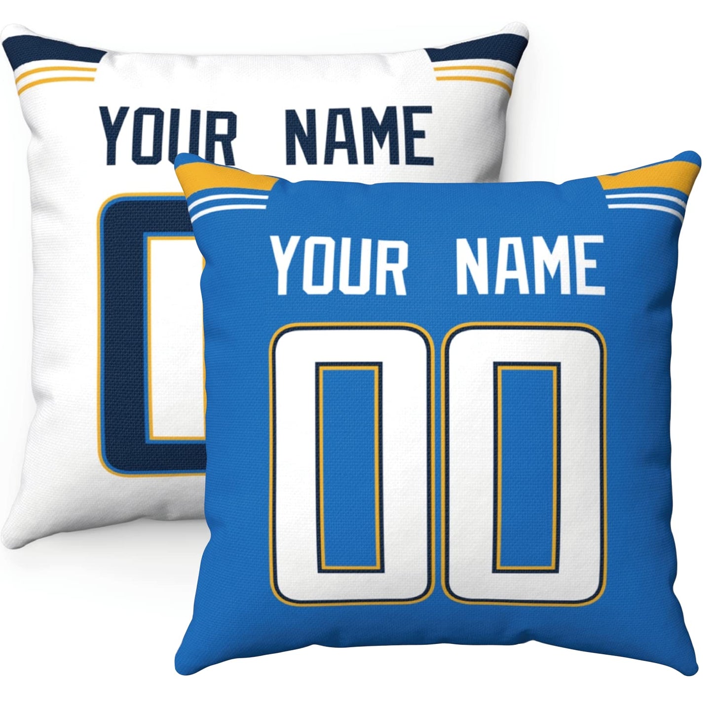 Throw Pillow Los Angeles Custom Any Name and Number