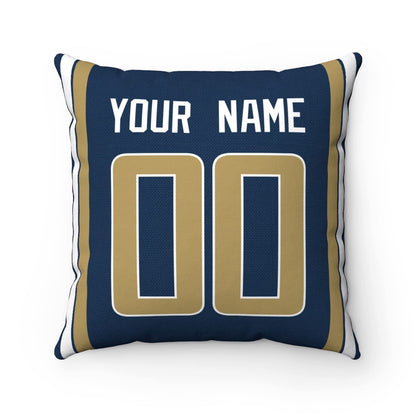 Throw Pillow Los Angeles Custom Any Name and Number