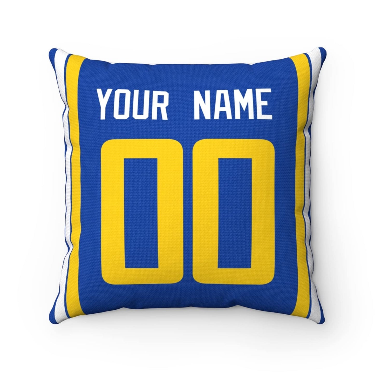 Throw Pillow Los Angeles Custom Any Name and Number
