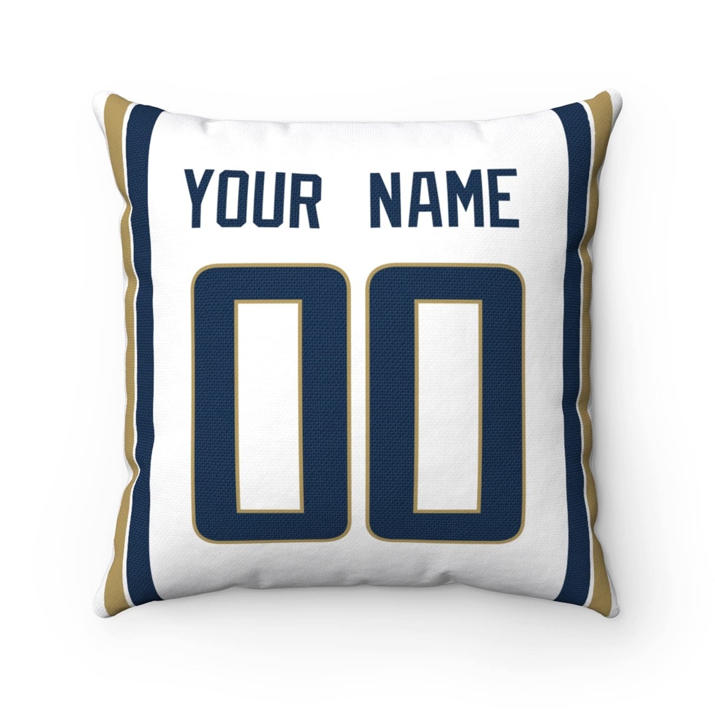 Throw Pillow Los Angeles Custom Any Name and Number