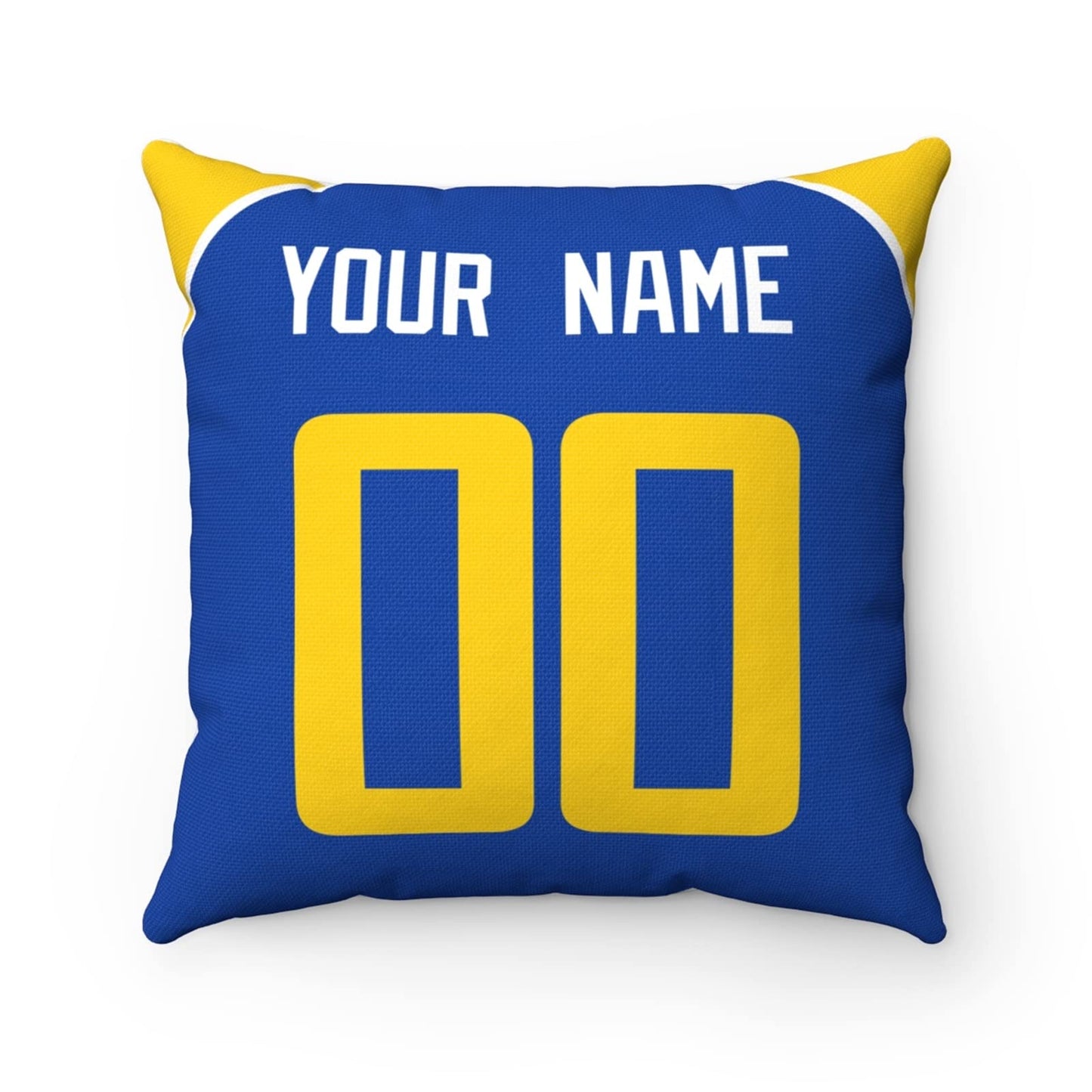 Throw Pillow Los Angeles Custom Any Name and Number