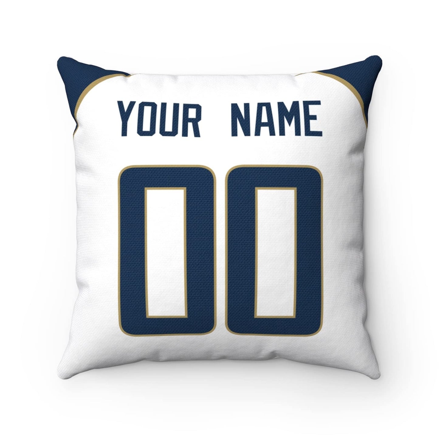 Throw Pillow Los Angeles Custom Any Name and Number