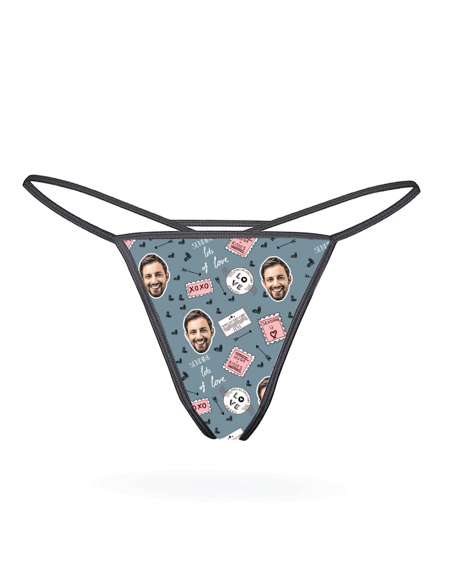 Love Stamps Thong