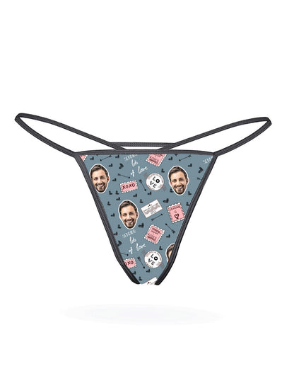 Love Stamps Thong