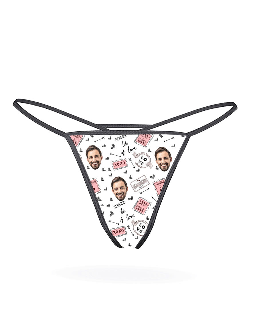 Love Stamps Thong
