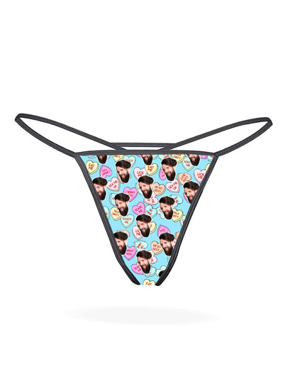 Naughty Love Hearts Thong