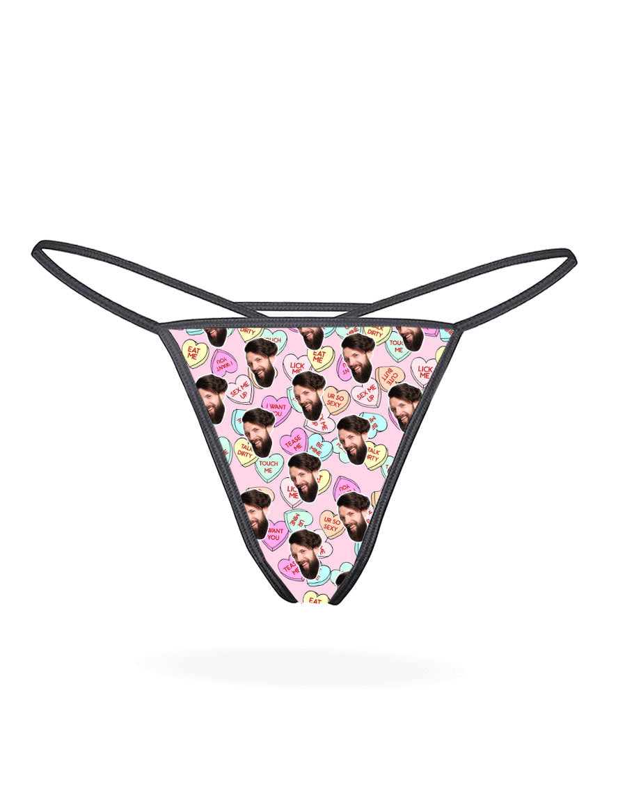 Naughty Love Hearts Thong