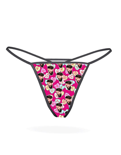 Naughty Love Hearts Thong