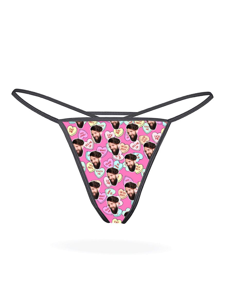 Naughty Love Hearts Thong
