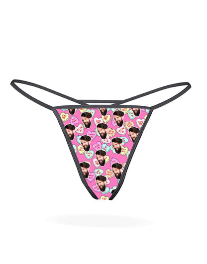 Naughty Love Hearts Thong