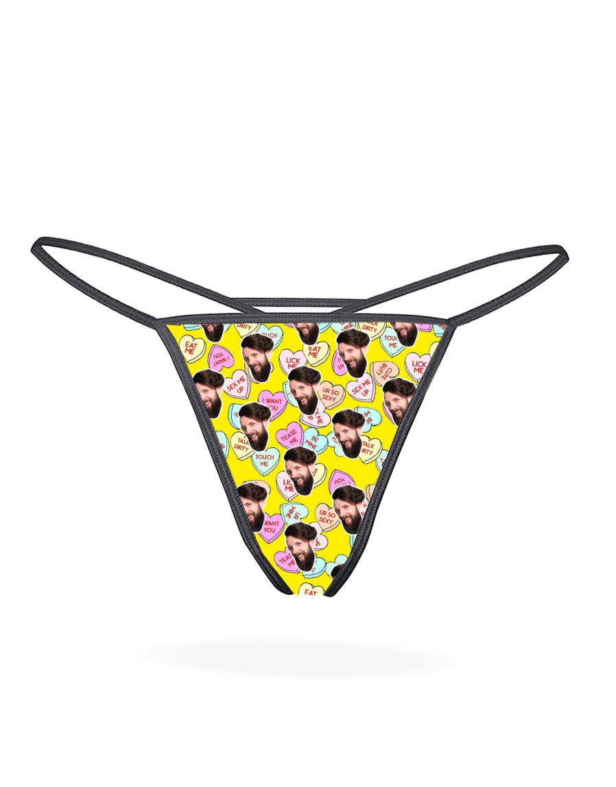 Naughty Love Hearts Thong