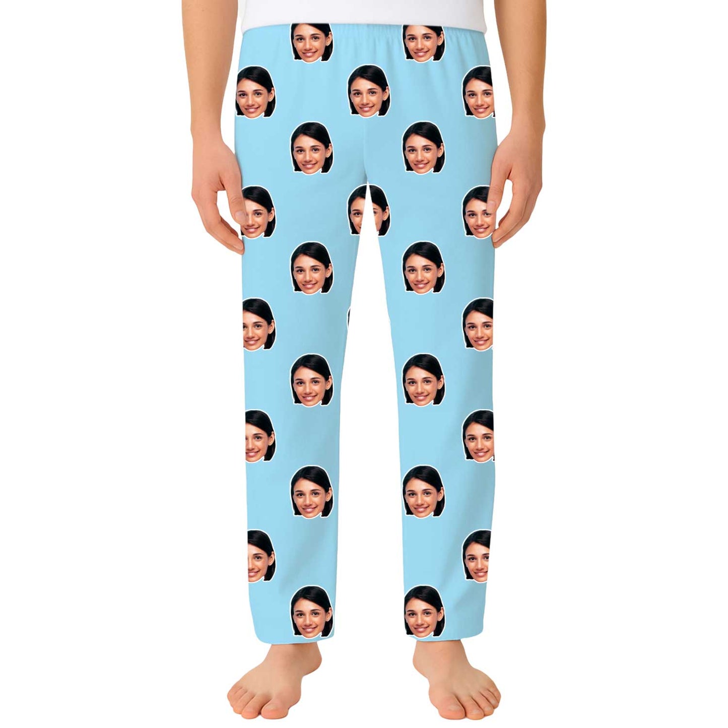 Your Face Custom Men's PJ Bottoms