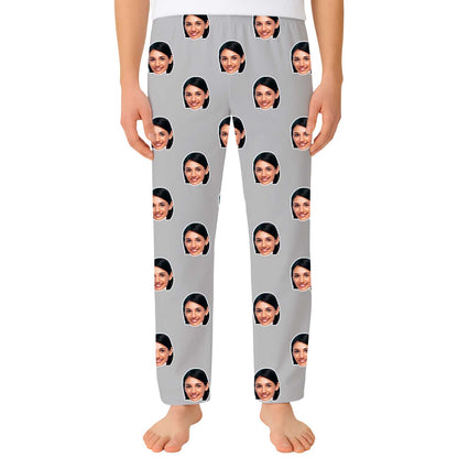 Your Face Custom Men's PJ Bottoms