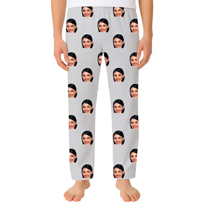 Your Face Custom Men's PJ Bottoms