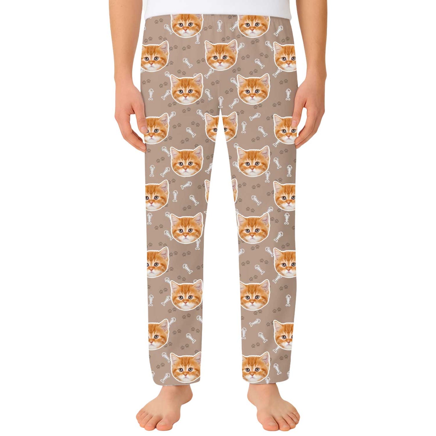 Your Cat Men's Personalised PJ Bottoms