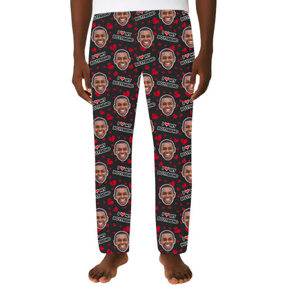 Men's I Love My Boyfriend PJ Bottoms