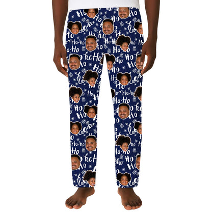 Men's Ho Ho Ho Personalised PJ Bottoms