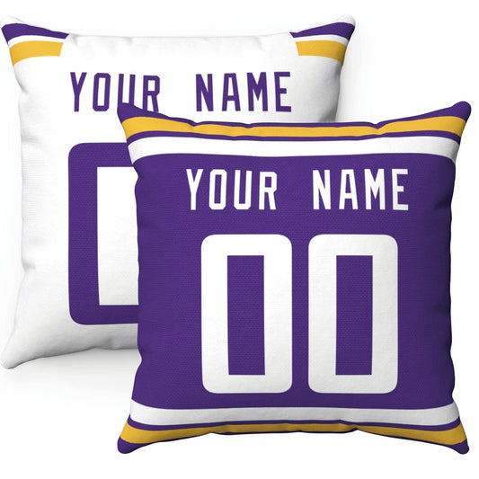 Throw Pillow Minnesota Custom Any Name and Number