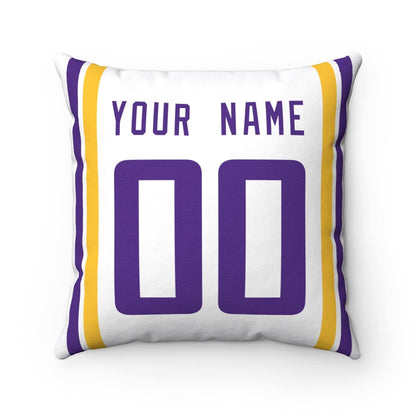 Throw Pillow Minnesota Custom Any Name and Number