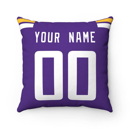 Throw Pillow Minnesota Custom Any Name and Number