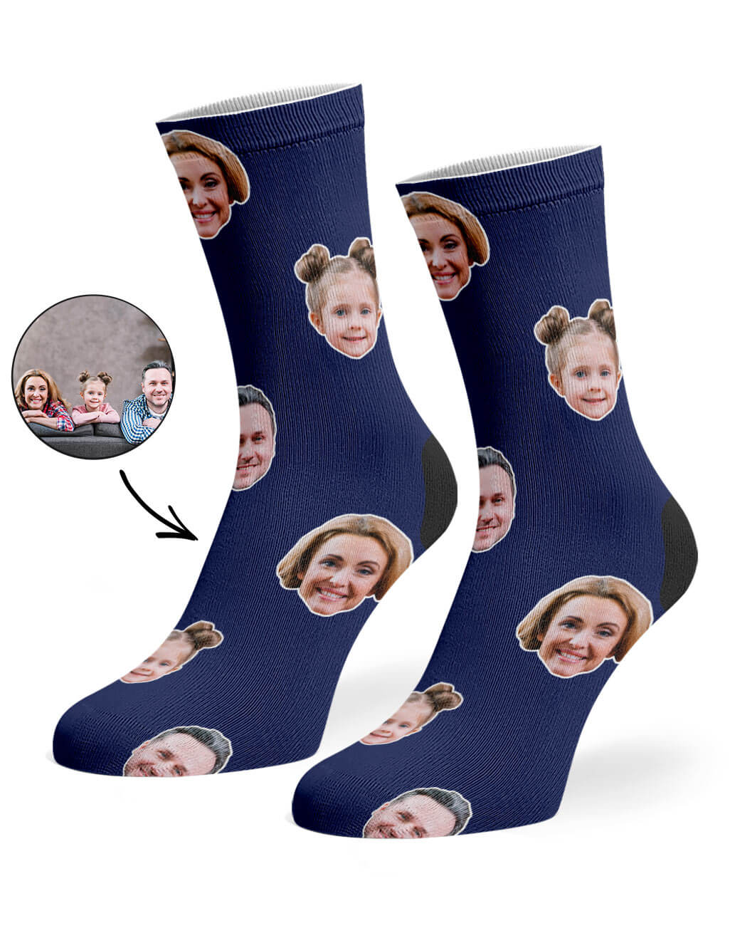 Family Face Socks