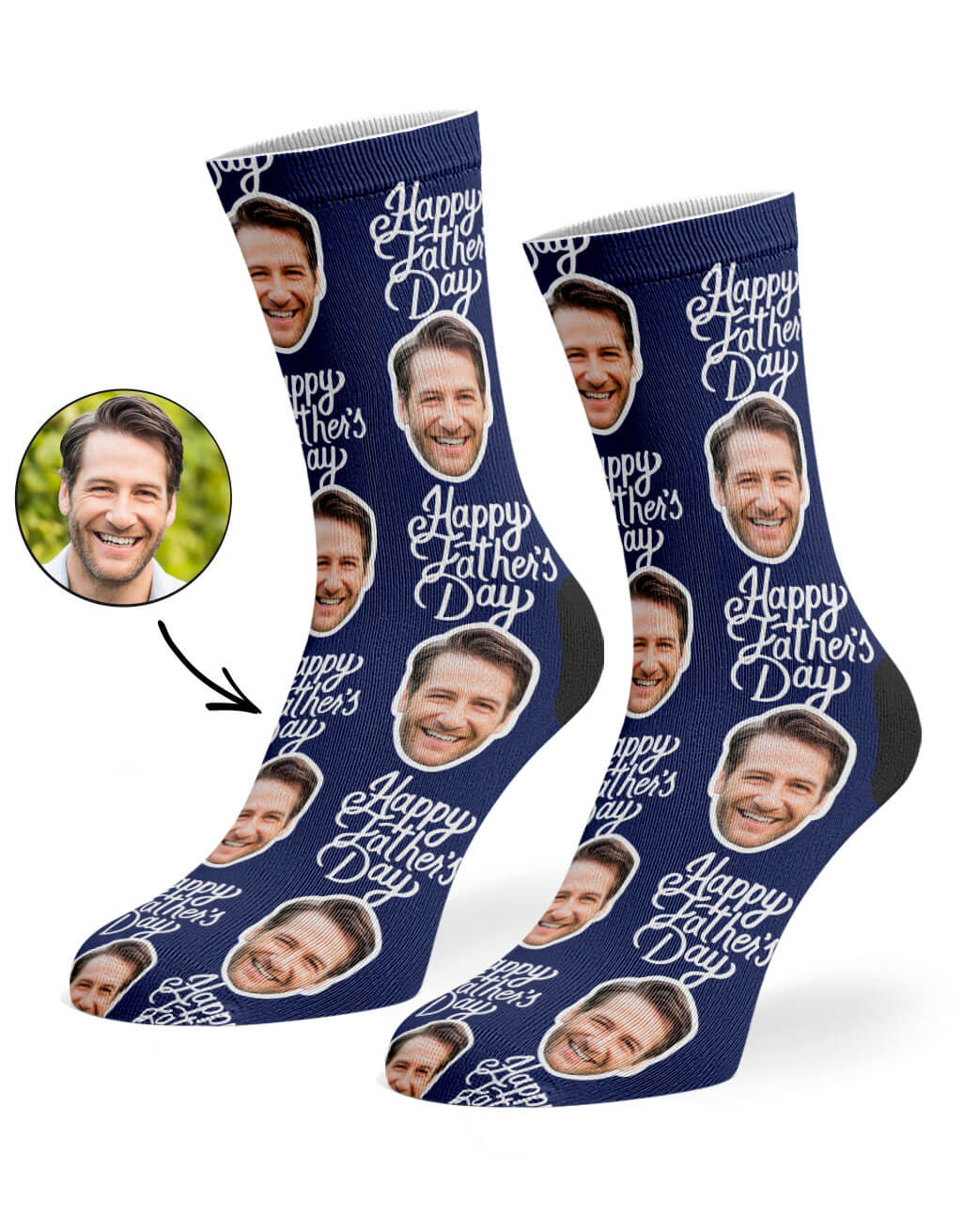 Happy Fathers Day Socks