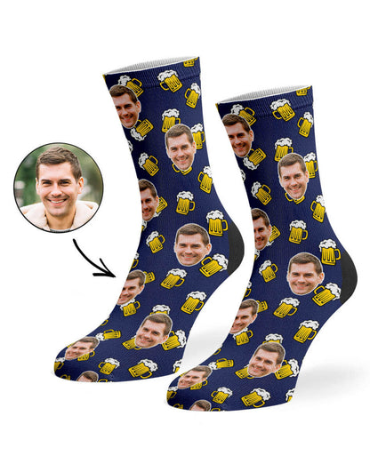 Beer Face Socks
