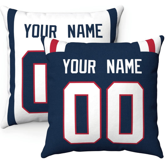Throw Pillow New England Custom Any Name and Number