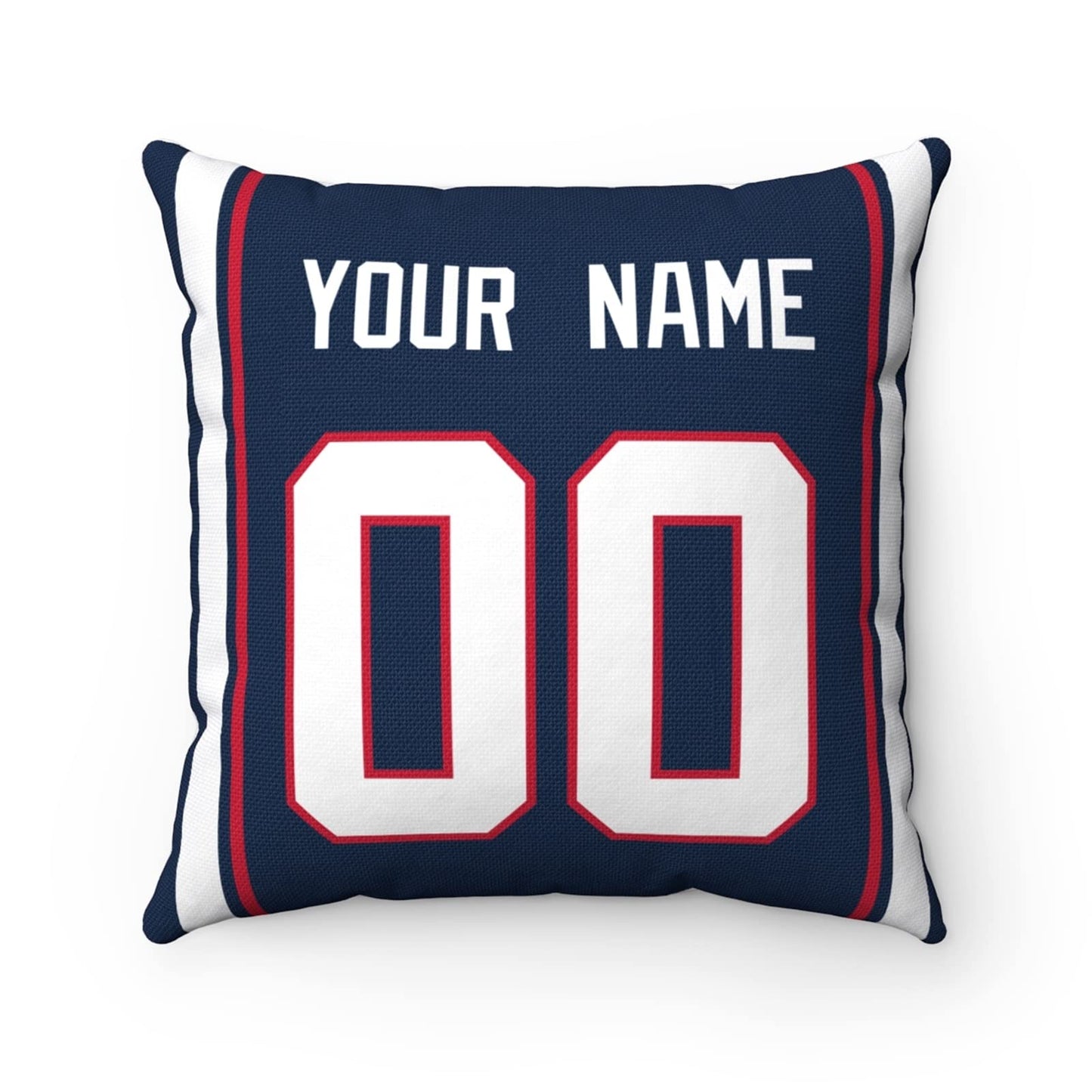 Throw Pillow New England Custom Any Name and Number