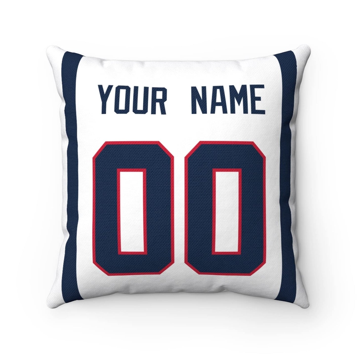 Throw Pillow New England Custom Any Name and Number